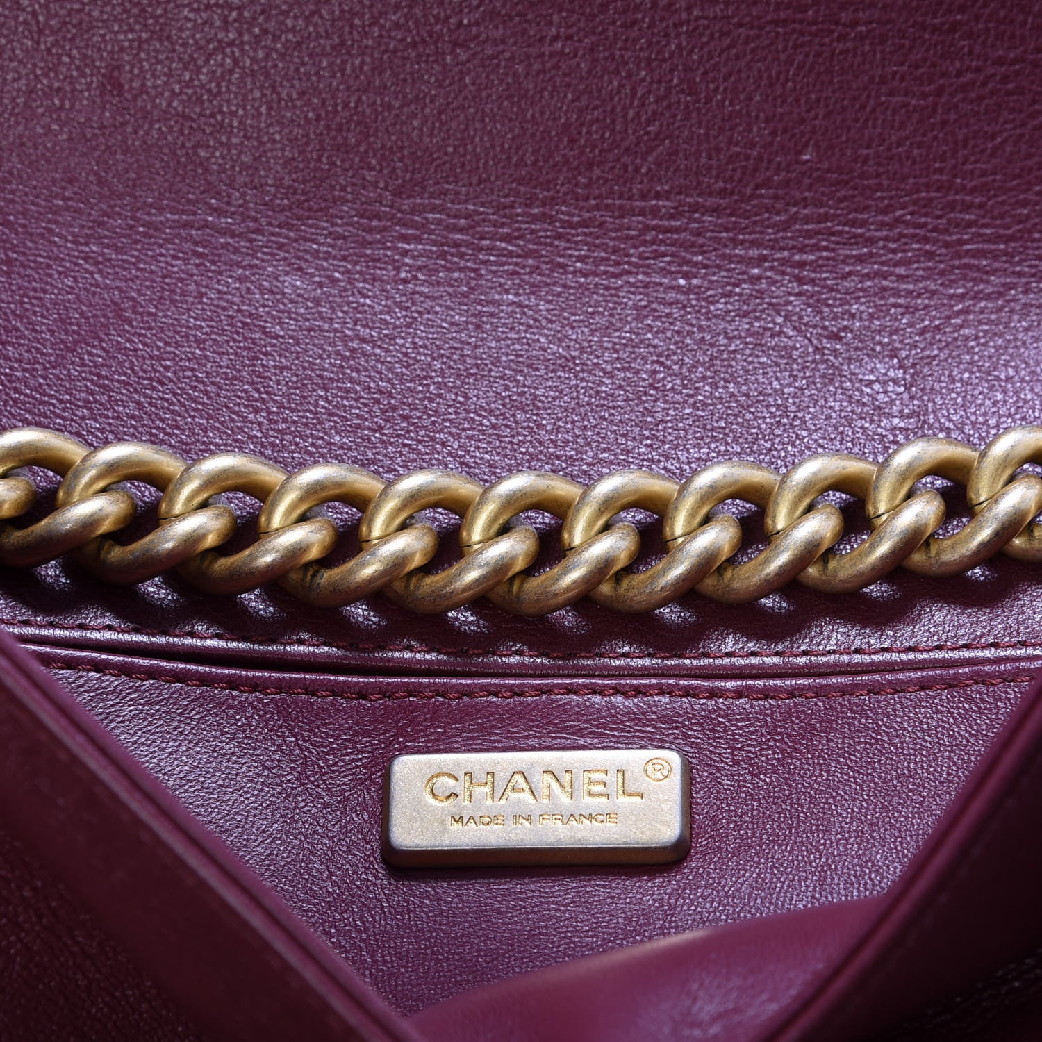 Chanel Orylag Rabbit Fur Calfskin Medium Boy Flap Red 8 of 9