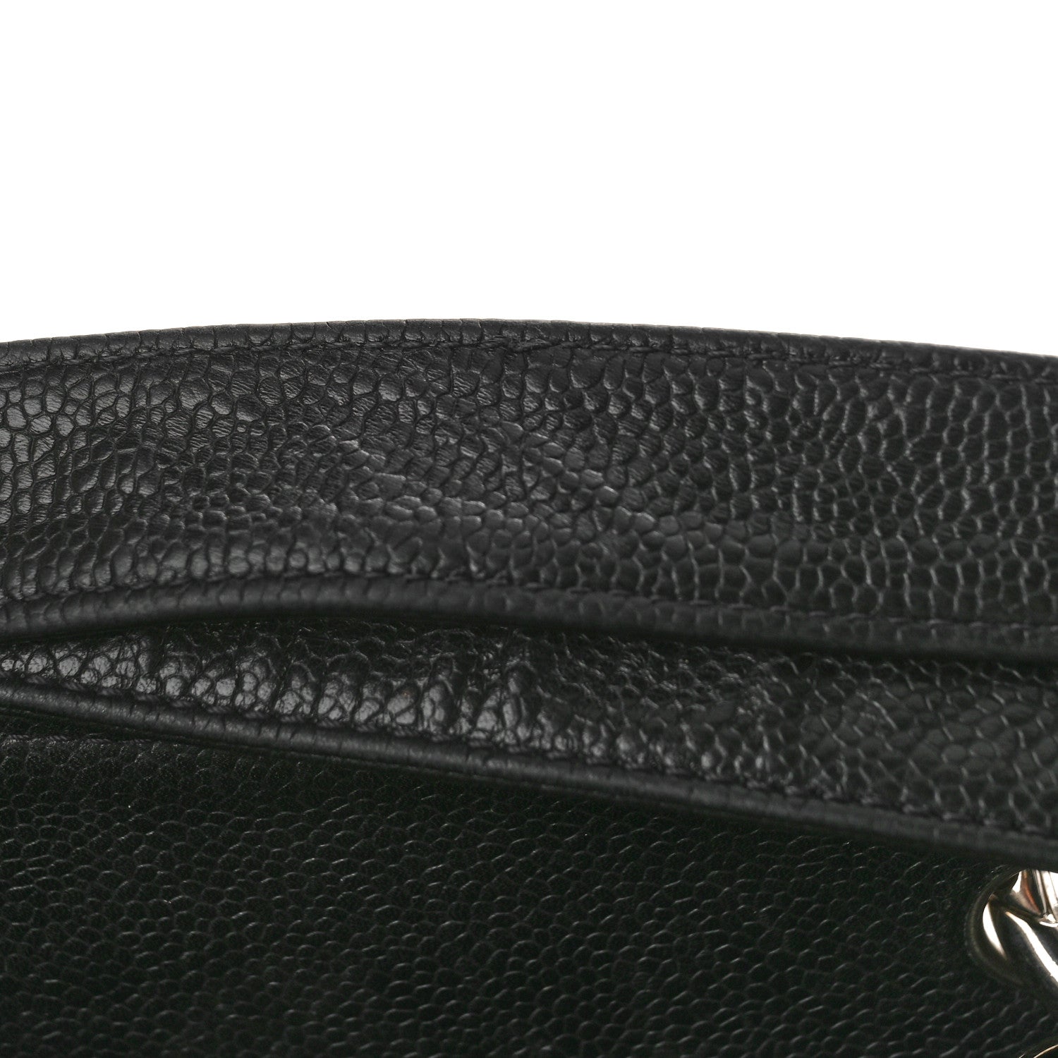 Chanel Caviar Quilted Grand Shopping Tote GST Dark Navy Blue 11 of 11