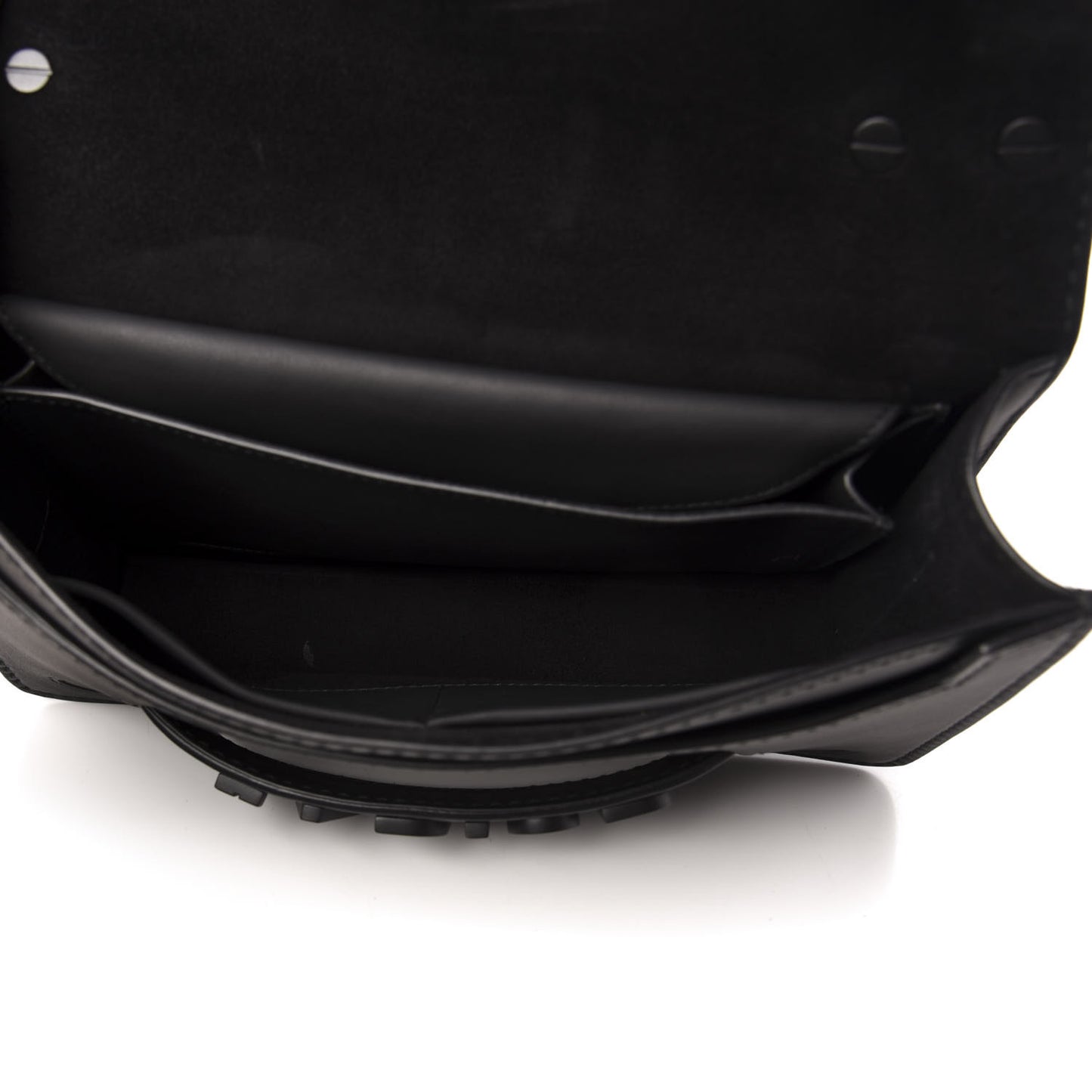 Calfskin J'Adior Chain Flap Bag Black