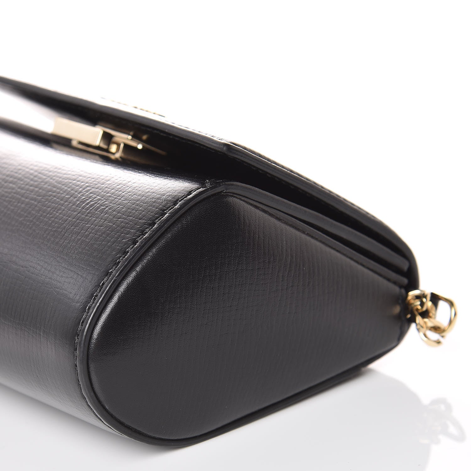 Givenchy Textured Calfskin Micro Pandora Box Clutch Black 8 of 9