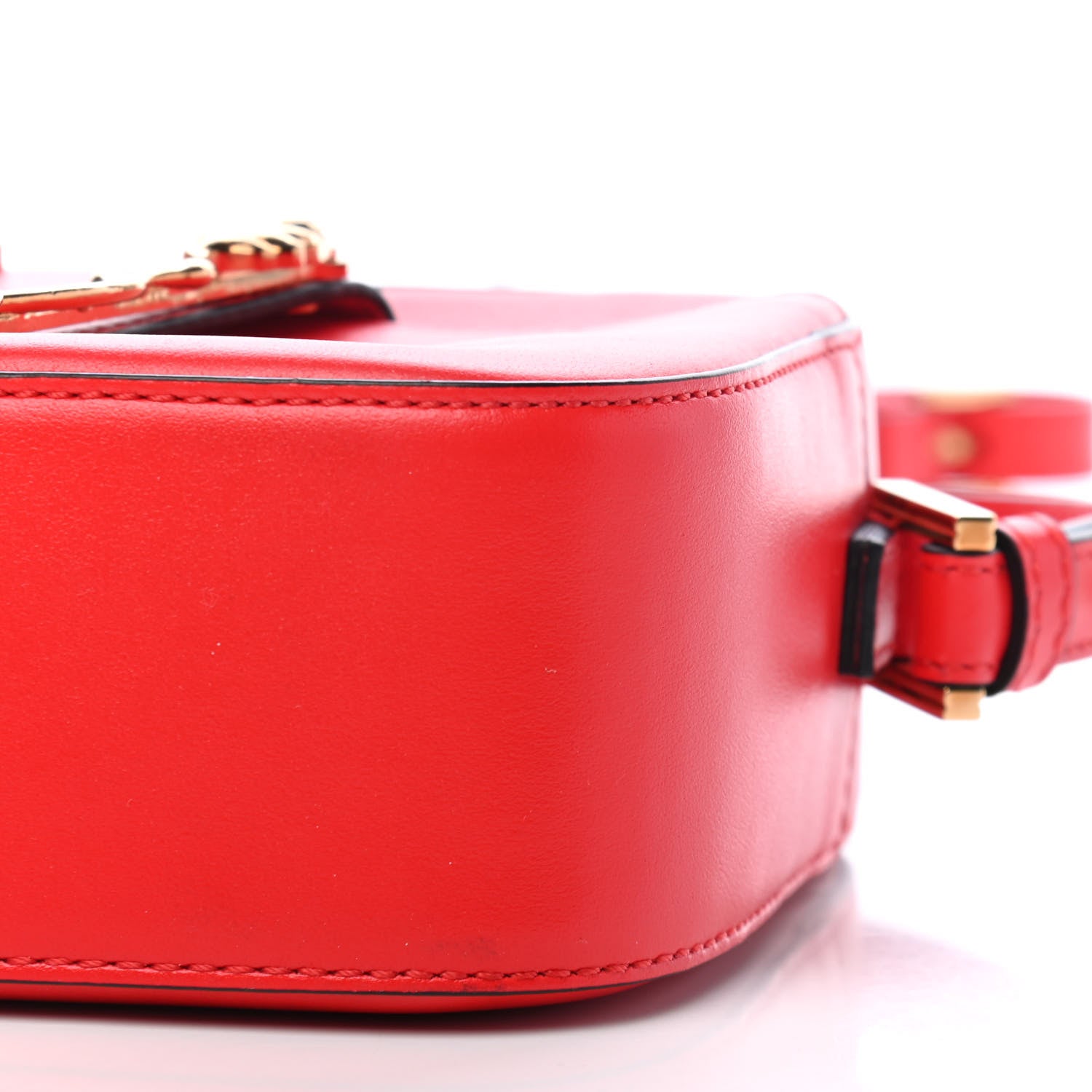 Versace Vitello Virtus Camera Bag Red 8 of 9