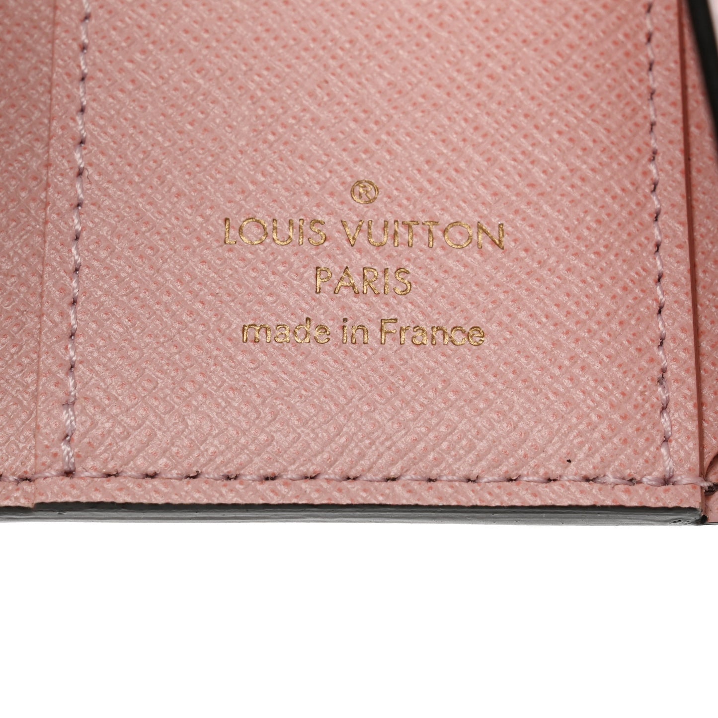 Monogram Zoe Wallet Rose Ballerine