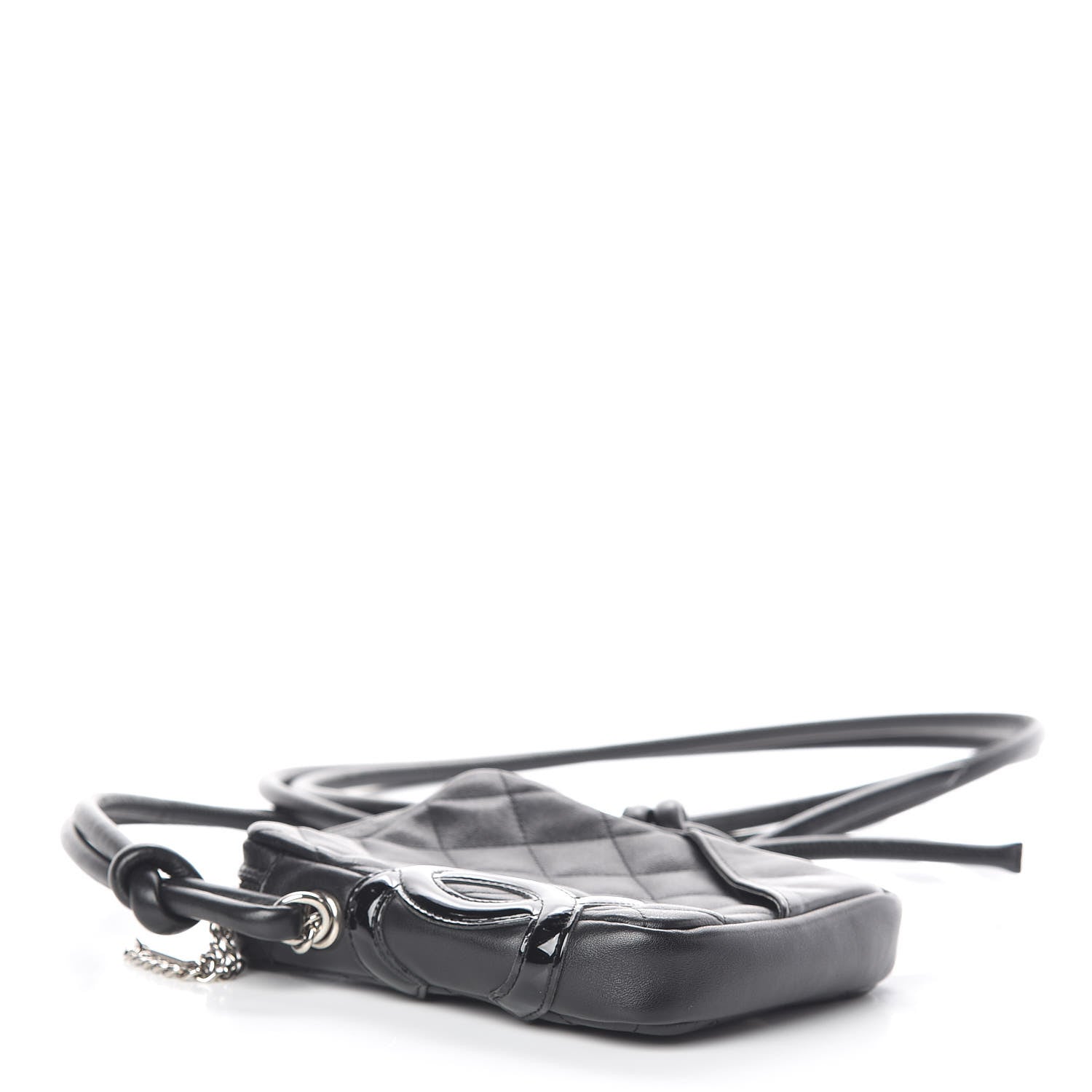 Chanel Calfskin Quilted Small Cambon Messenger Black 4 of 10
