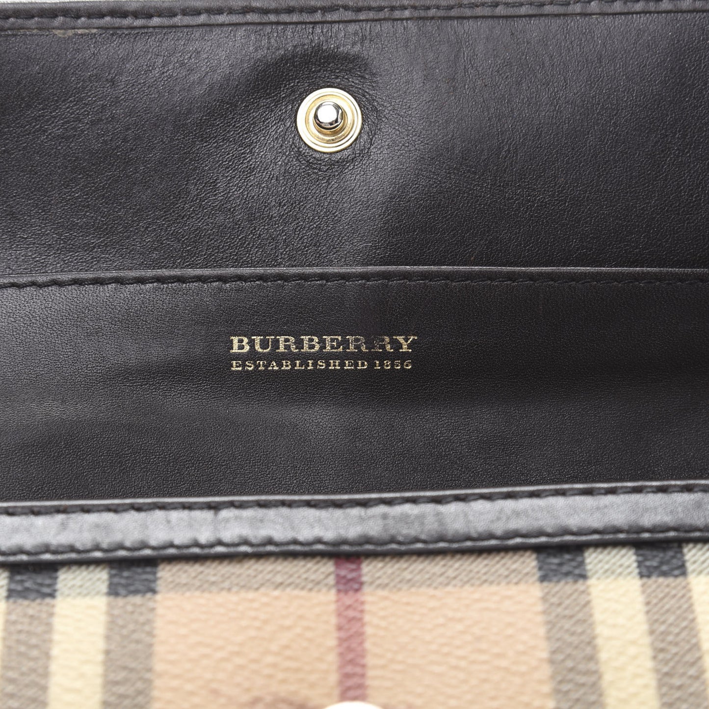 Haymarket Check Molly Continental Wallet Chocolate