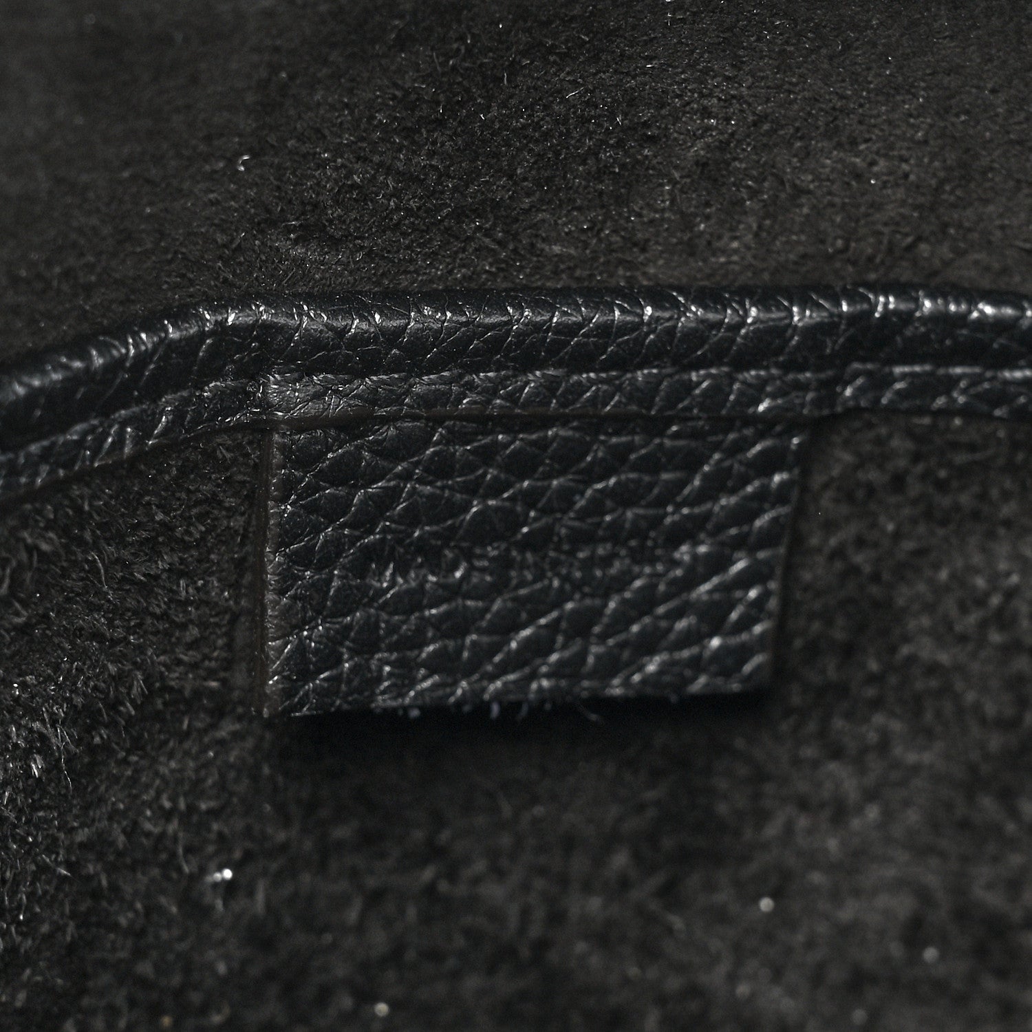 Celine Drummed Calfskin Nano Luggage Black 7 of 11