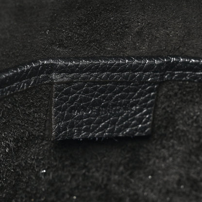 Celine Drummed Calfskin Nano Luggage Black 7 of 11