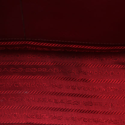 Prada Saffiano Lux Medium Tote Cerise 15 of 16