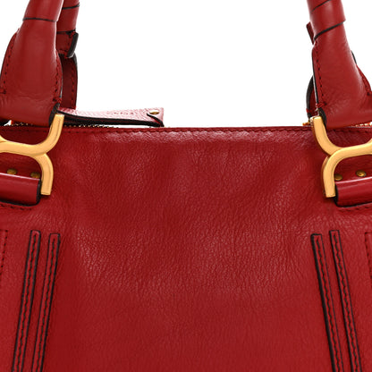 Chloe Calfskin Medium Marcie Satchel Ruby 8 of 14