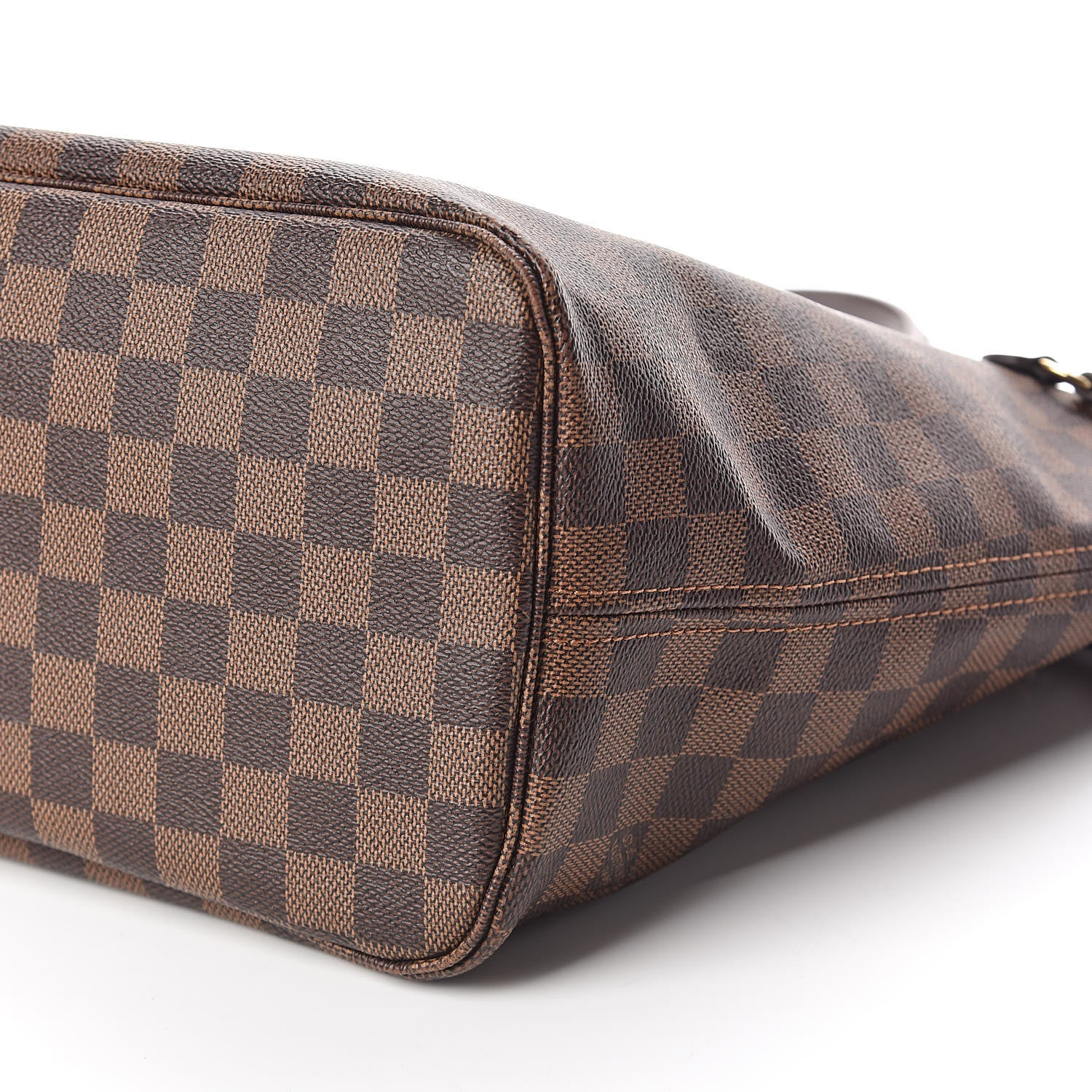 Louis Vuitton Damier Ebene Neo Neverfull MM Rose Ballerine 7 of 13