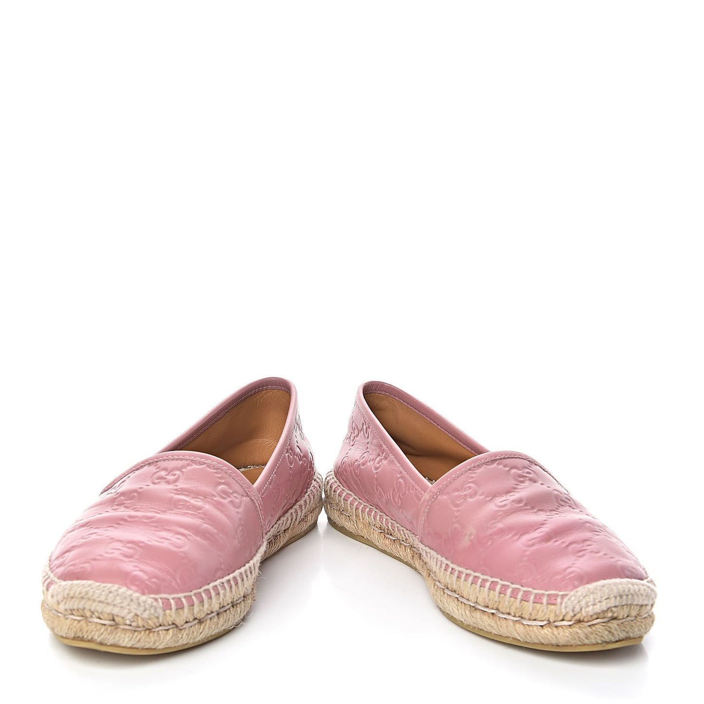 Guccissima Signature Espadrilles 38 Rose Baby Candy