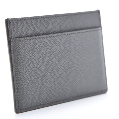 Saint Laurent Grain De Poudre Card Case Earth 3 of 8