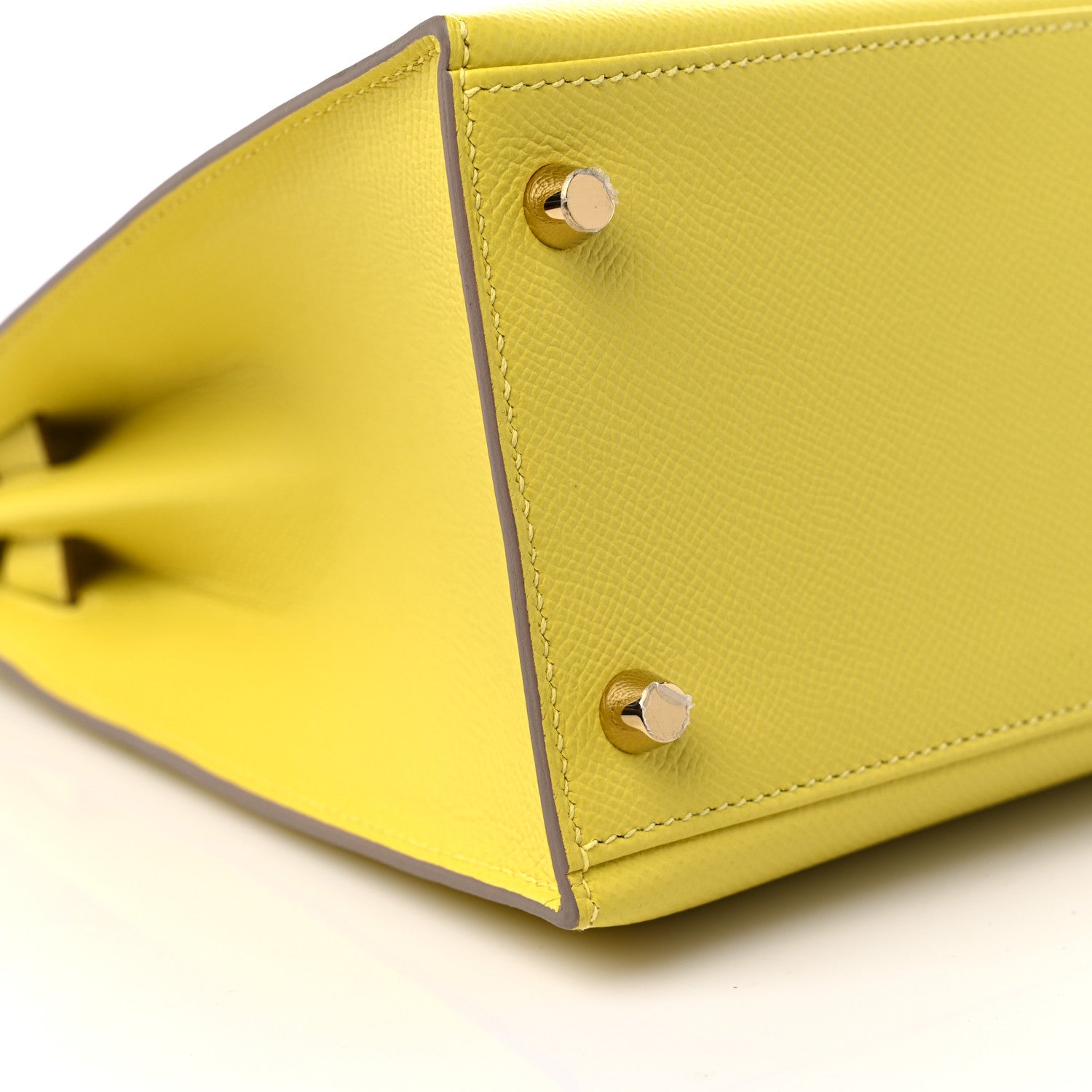 Hermes Epsom Kelly Sellier 28 Lime 8 of 14