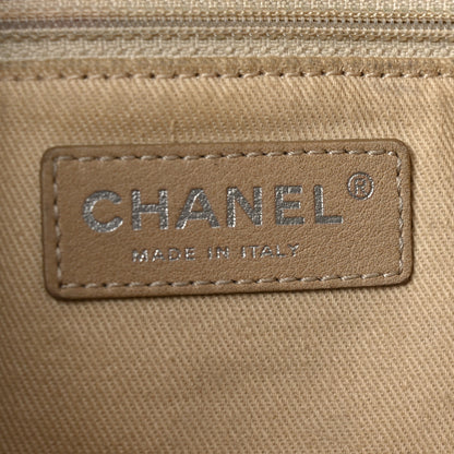 Chanel Calfskin Natural Beauty Tote Yellow 11 of 11