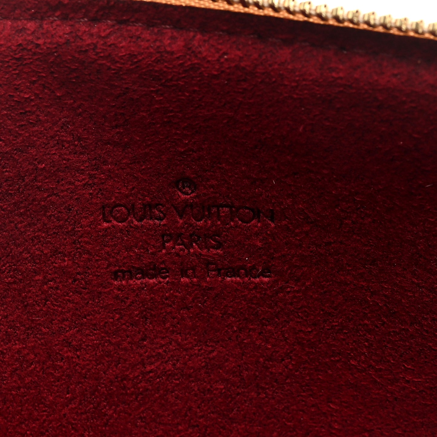 Monogram Multicolor Pochette Accessories White