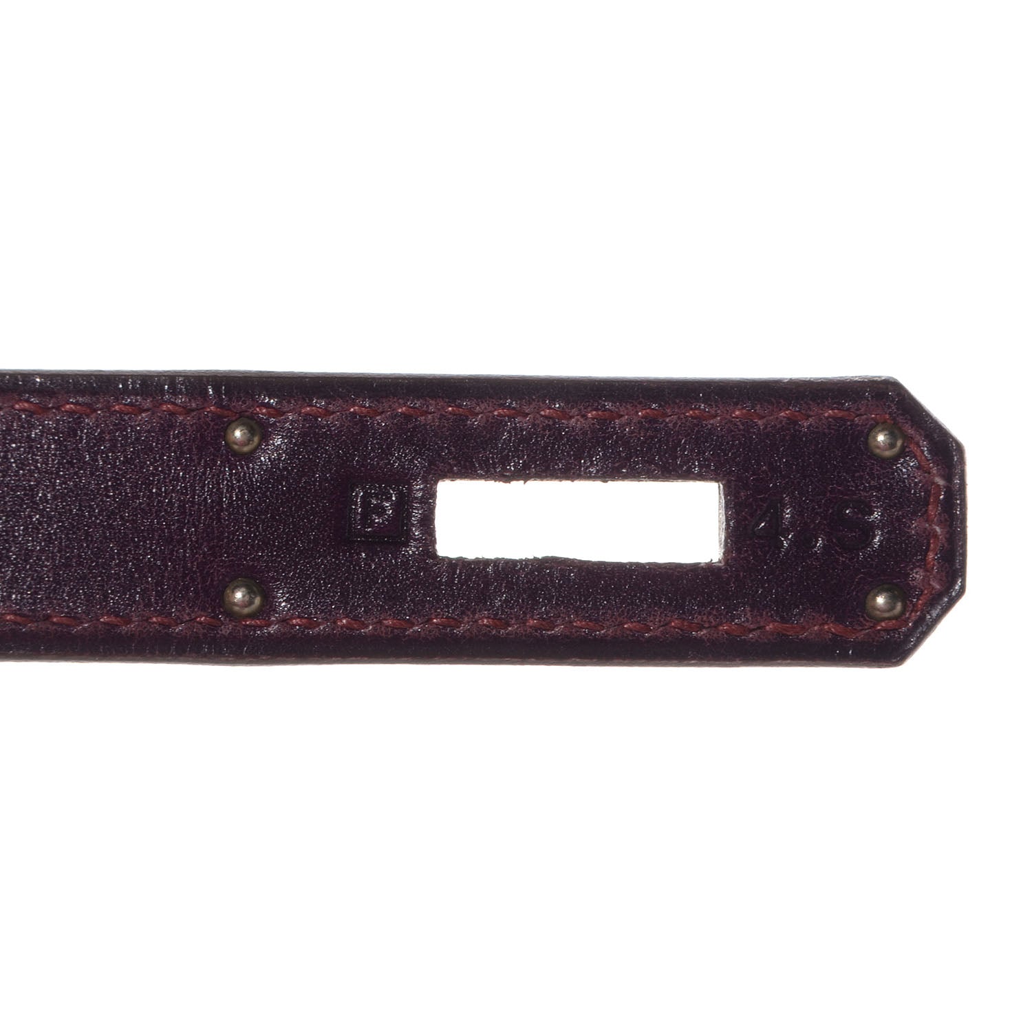 Hermes Box Kelly Sellier 32 Raisin 6 of 8