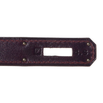 Hermes Box Kelly Sellier 32 Raisin 6 of 8
