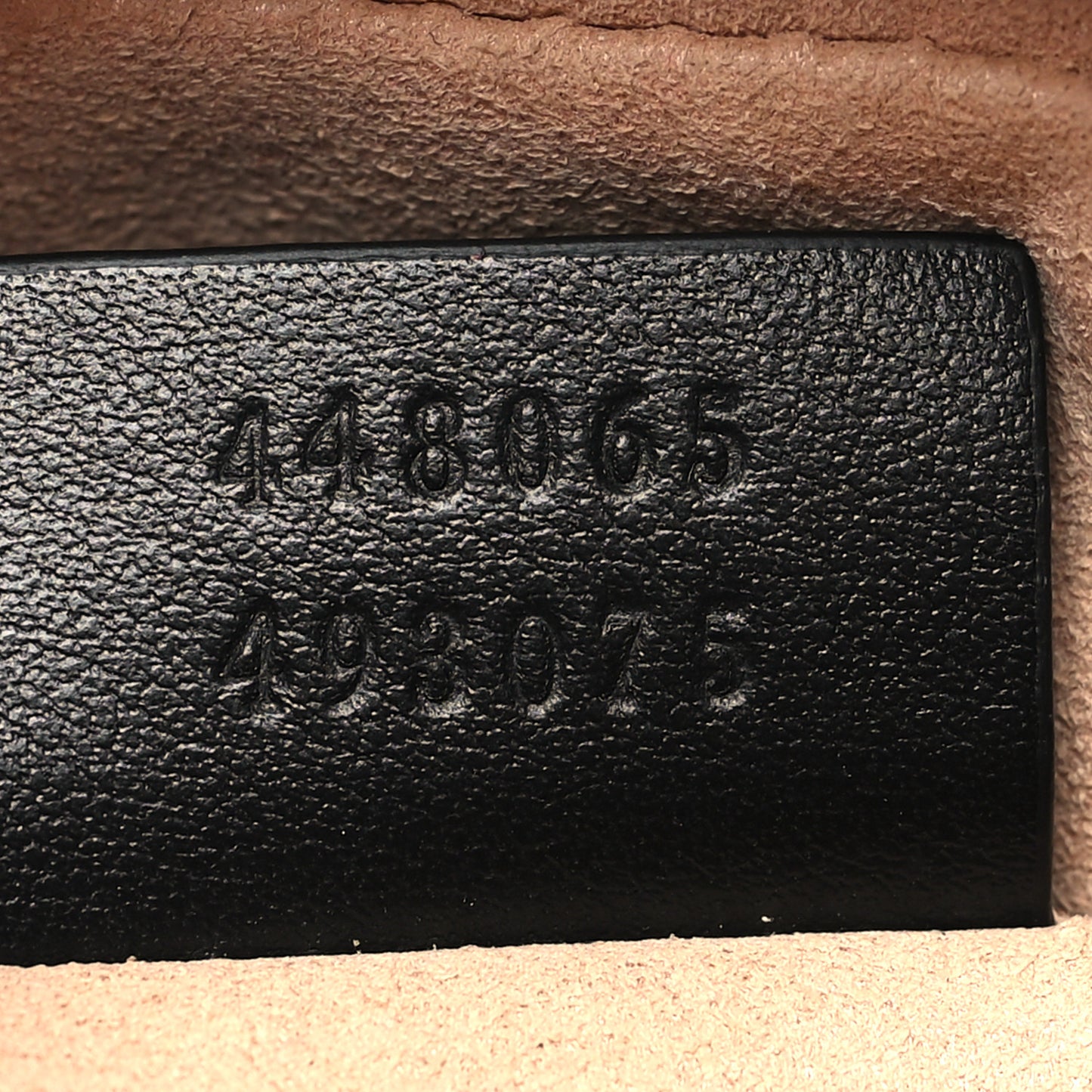 Calfskin Matelasse Mini GG Marmont Chain Shoulder Bag Black
