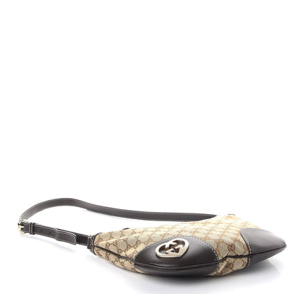 Gucci Monogram Small Lovely Heart Messenger Dark Brown 4 of 7