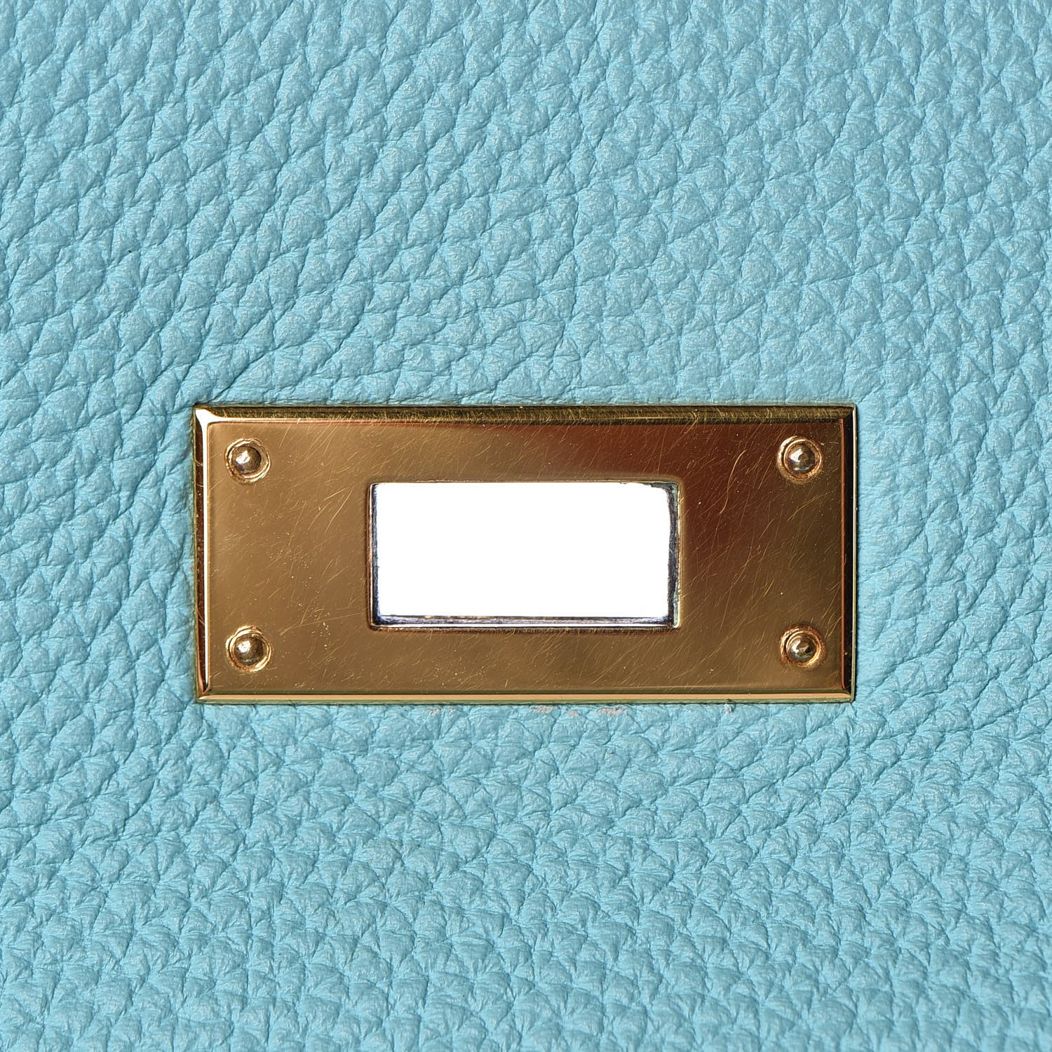 Hermes Togo Kelly Retourne 32 Bleu Atoll 18 of 33