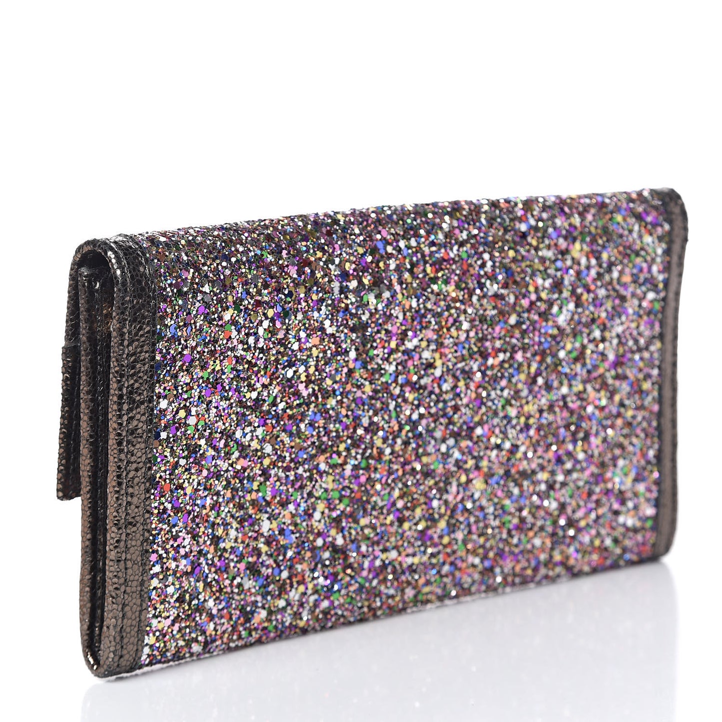 Glitter Reese Clutch Wallet Multicolor