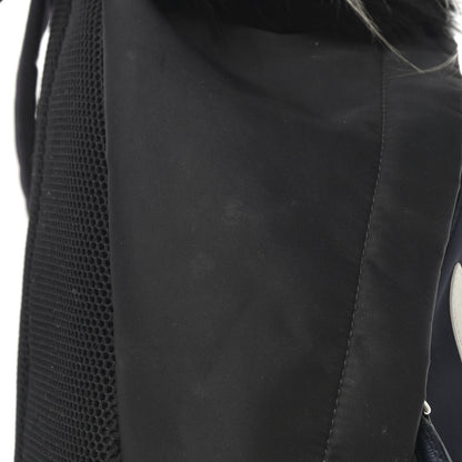 Fendi Nylon Vitello Fur Monster Backpack Black Multicolor 11 of 14