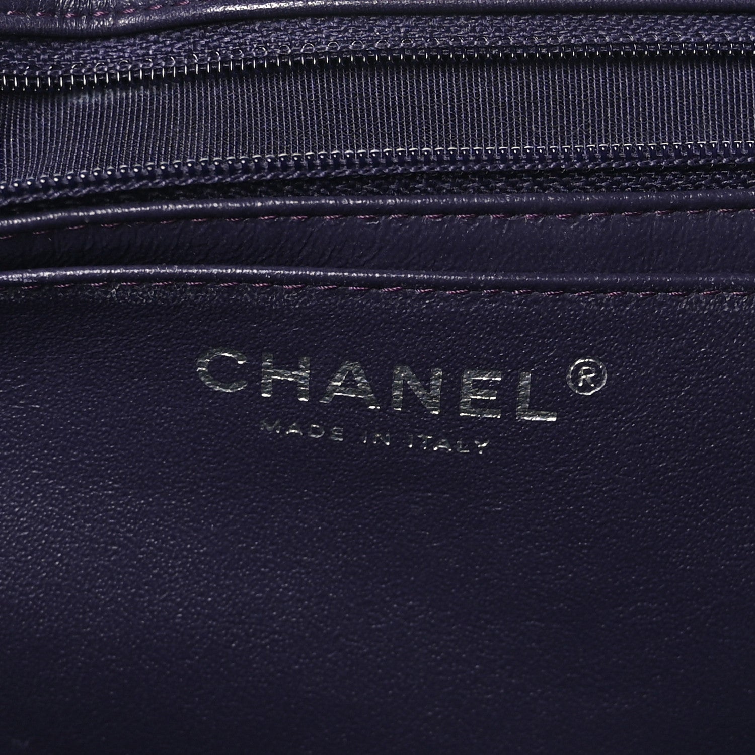 Chanel Patent Quilted Maxi Single Flap Purple 6 of 10