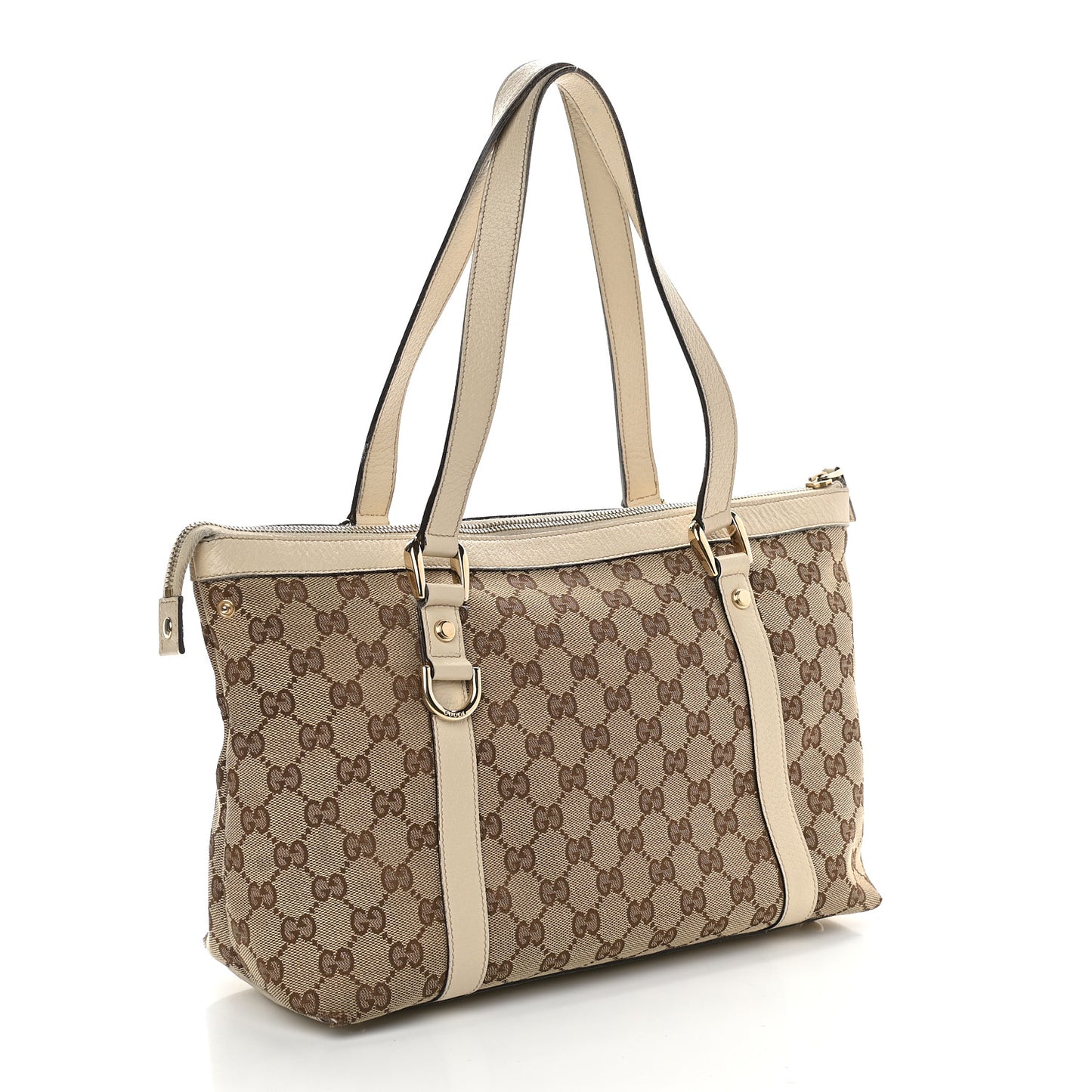 Monogram Abbey Medium Tote Off White
