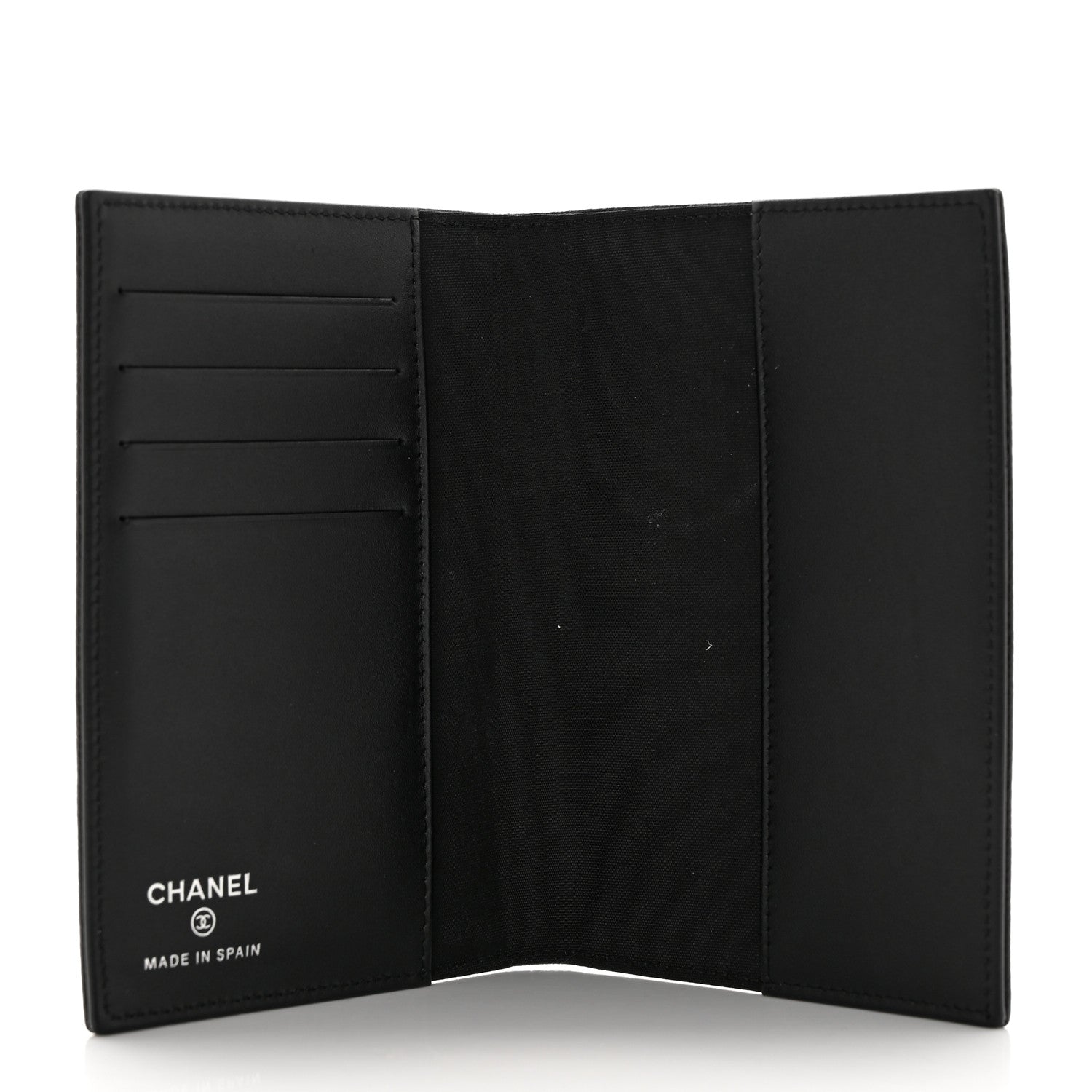Chanel Caviar Timeless Passport Holder Black 5 of 8