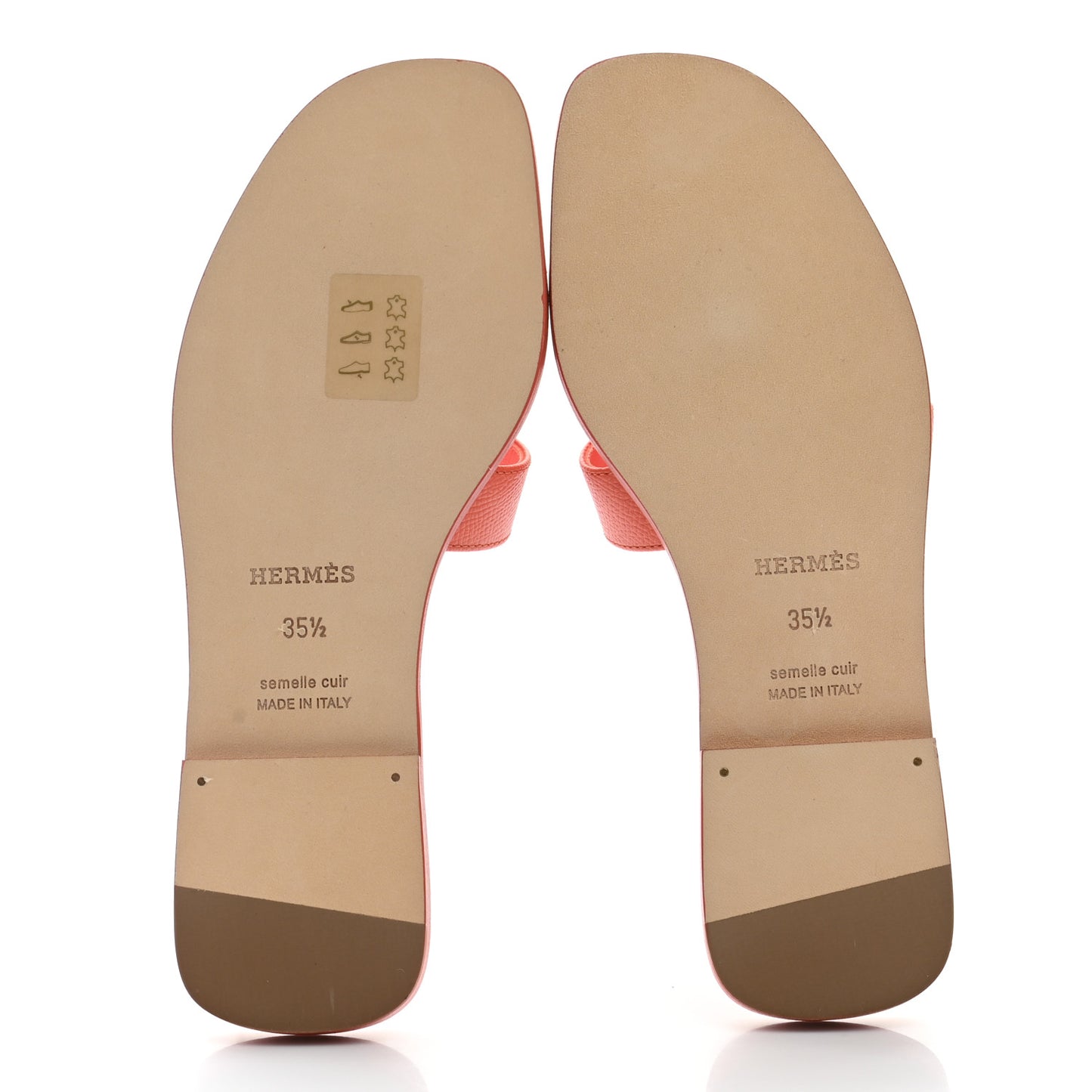 Epsom Oran Sandals 35.5 Orange Poppy
