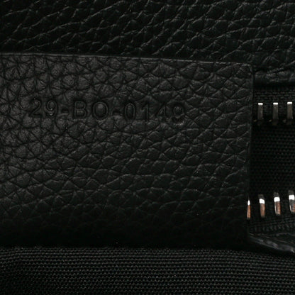 Christian Dior Grained Calfskin Saddle Tote Black 7 of 13