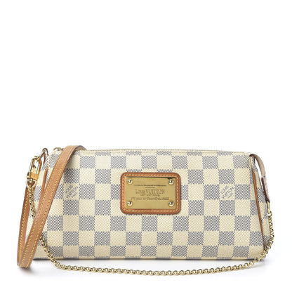 Louis Vuitton Damier Azur Eva Clutch 1 of 12