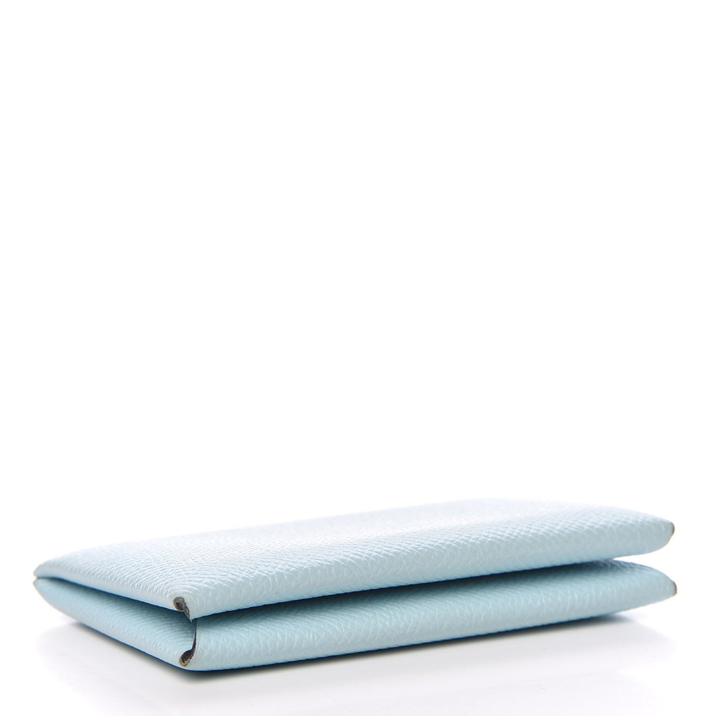Epsom Calvi Card Case Bleu Zephyr