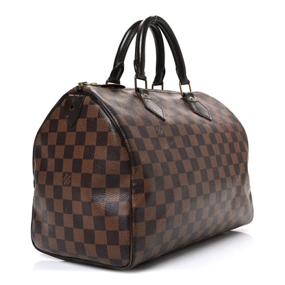 Louis Vuitton Damier Ebene Speedy 30 3 of 10