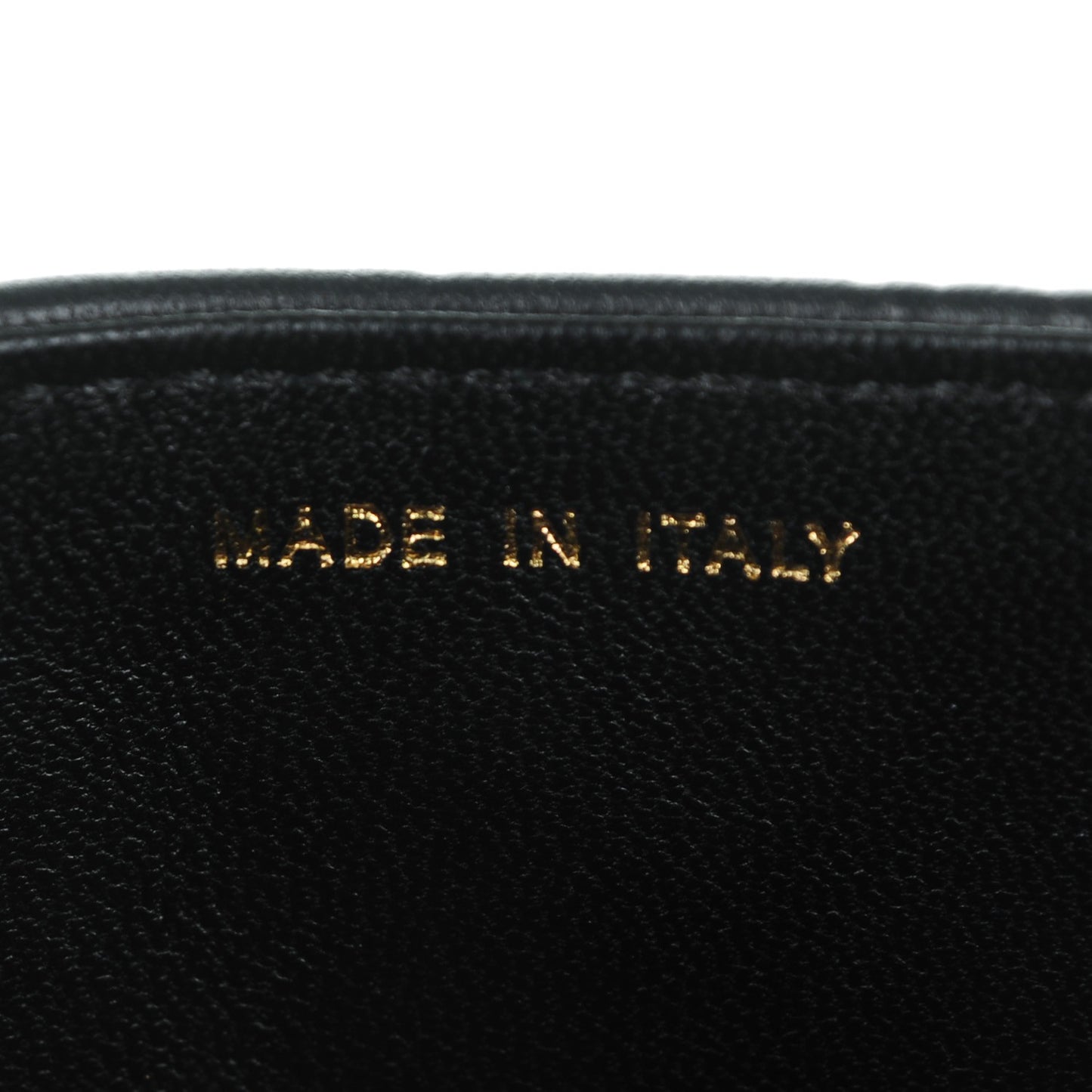 Lambskin Camellia Embossed iPad Case Black
