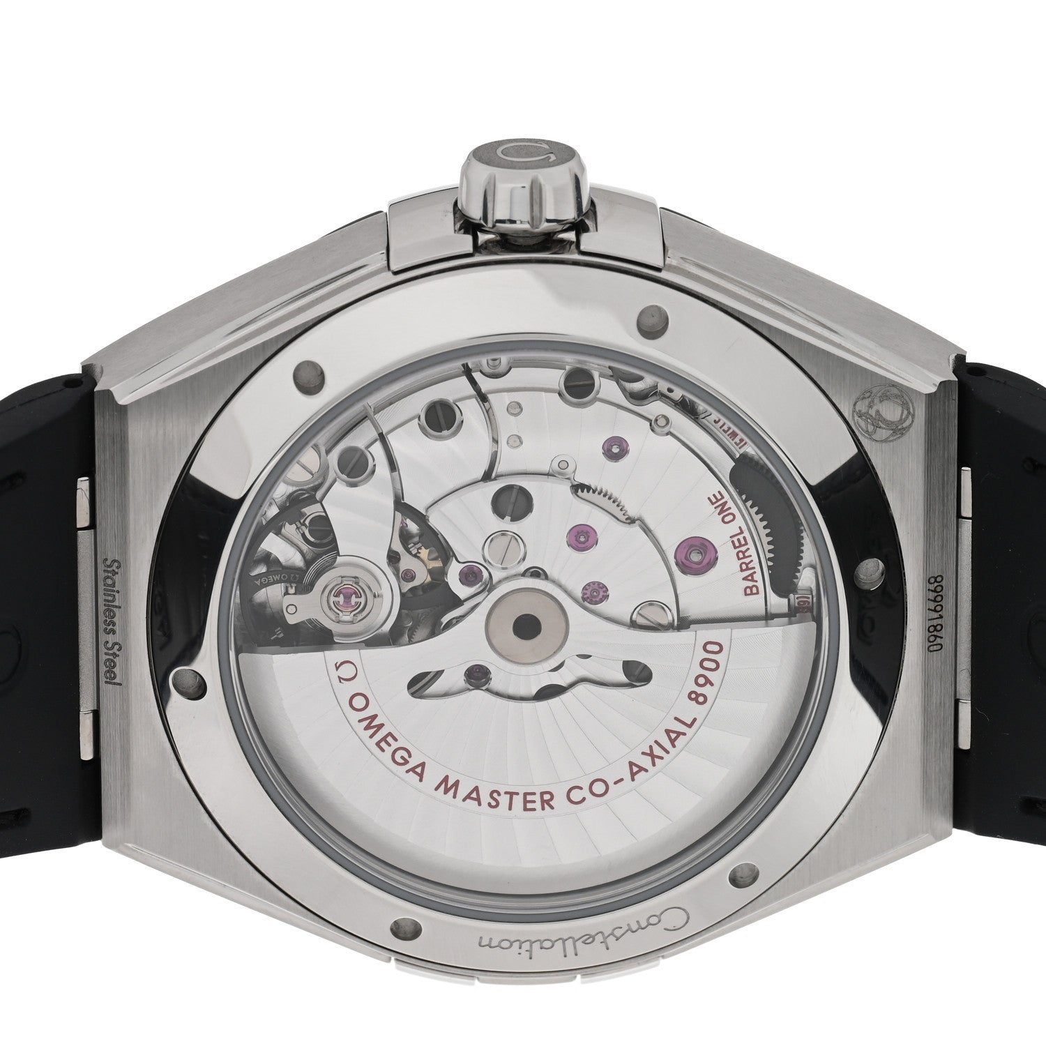 Omega Stainless Steel Alligator 41mm Constellation Co-axial Master Chronometer Automatic Watch Grey 131.33.41.21.06.001 4 of 5