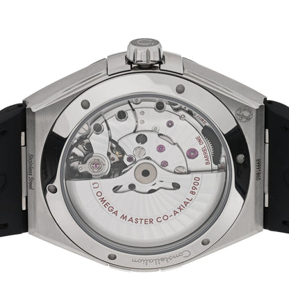 Omega Stainless Steel Alligator 41mm Constellation Co-axial Master Chronometer Automatic Watch Grey 131.33.41.21.06.001 4 of 5