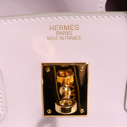 Hermes Swift Birkin 35 Rose Dragee 6 of 9
