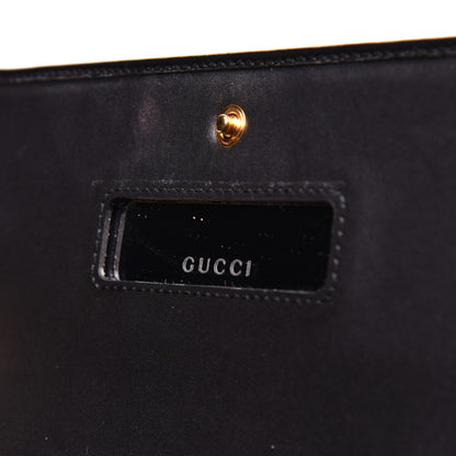 Gucci Suede Patent Web Ophidia Wallet On Chain Black 9 of 13