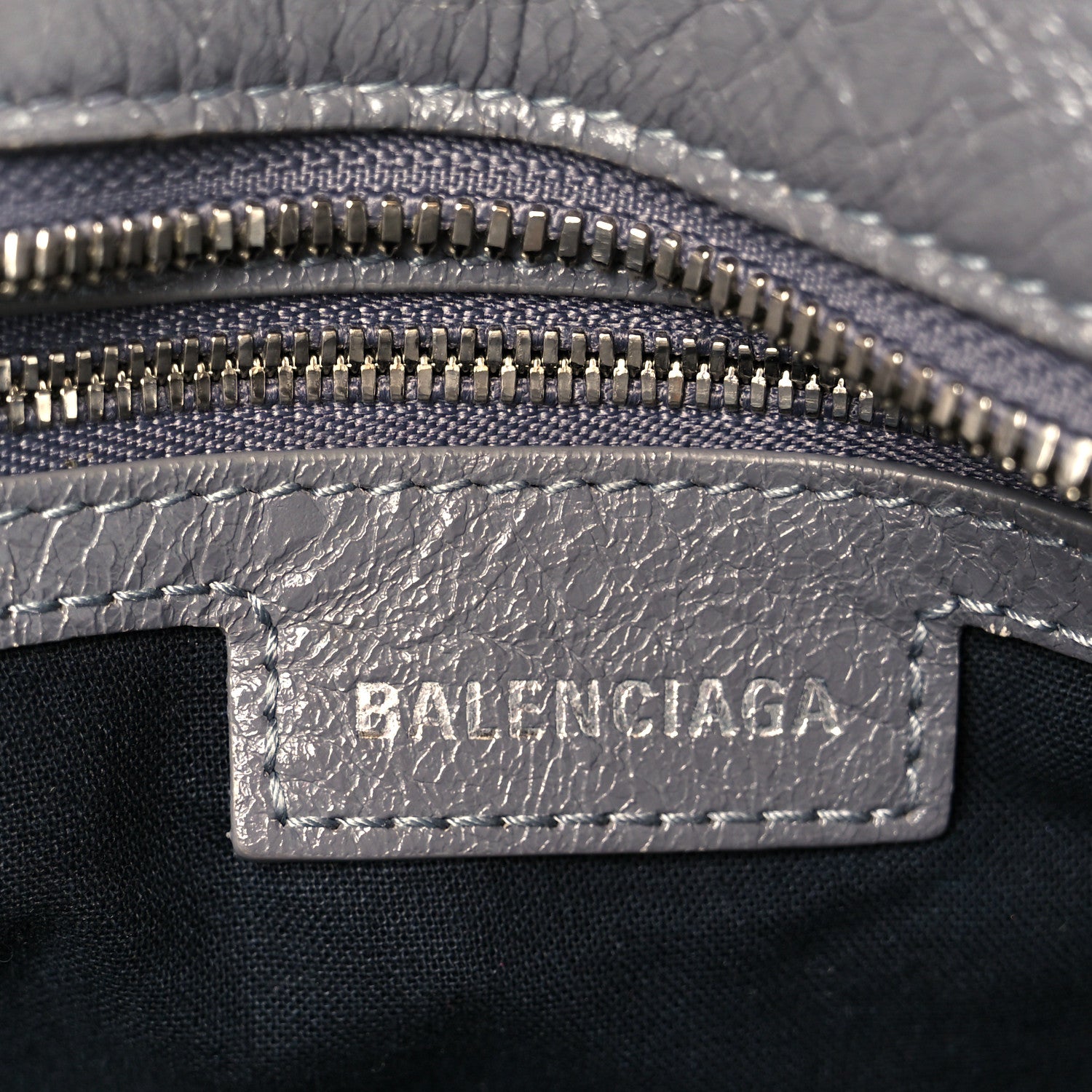 Balenciaga Agneau Arena Neo Cagole City Handbag Dark Grey 7 of 11