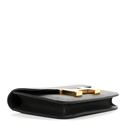 Hermes Epsom Constance Slim Wallet Black 5 of 9