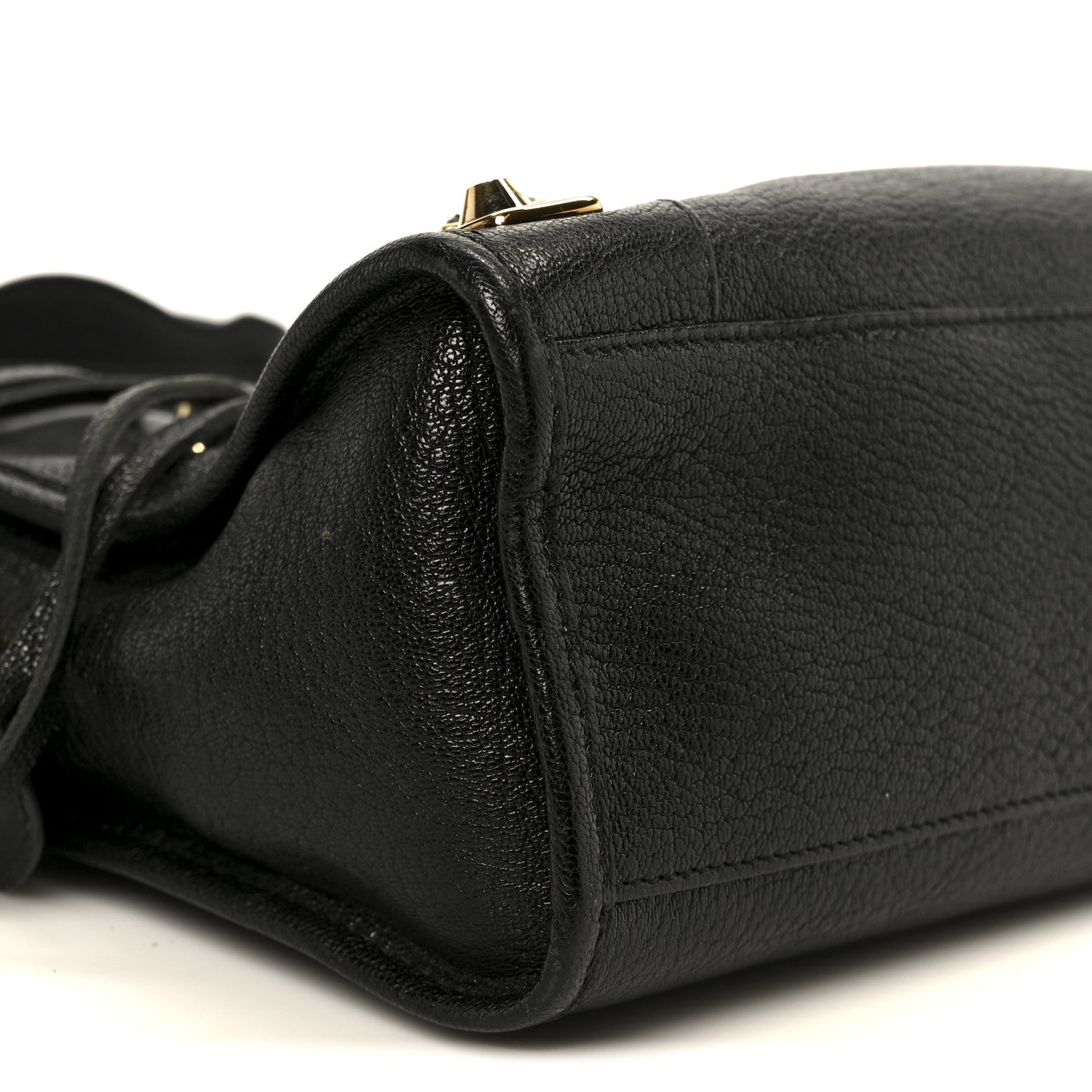 Balenciaga Chevre Gold Metallic Edge Hardware S City Black 9 of 10