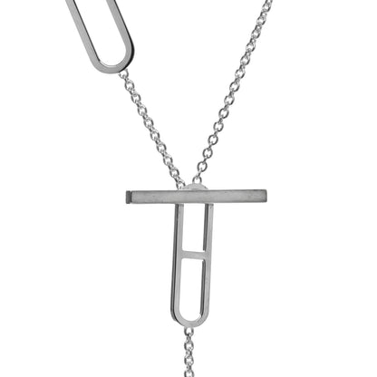 Hermes Sterling Silver Ever Chaine d'Ancre Long Lariat Necklace 3 of 5