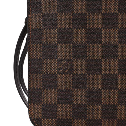 Louis Vuitton Damier Ebene Neverfull MM GM Pochette Rose Ballerine 8 of 8