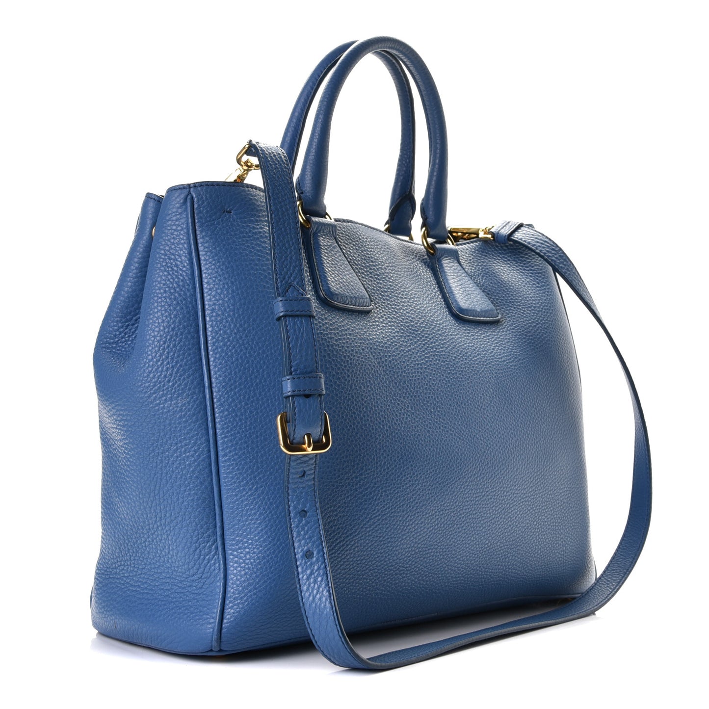 Vitello Daino Tote Cobalto