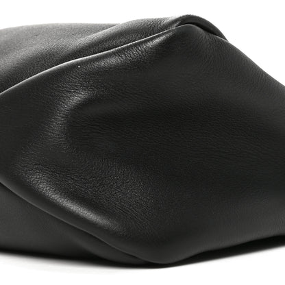 Prada Soft Calfskin Large Aimée Shoulder Bag Black 9 of 9