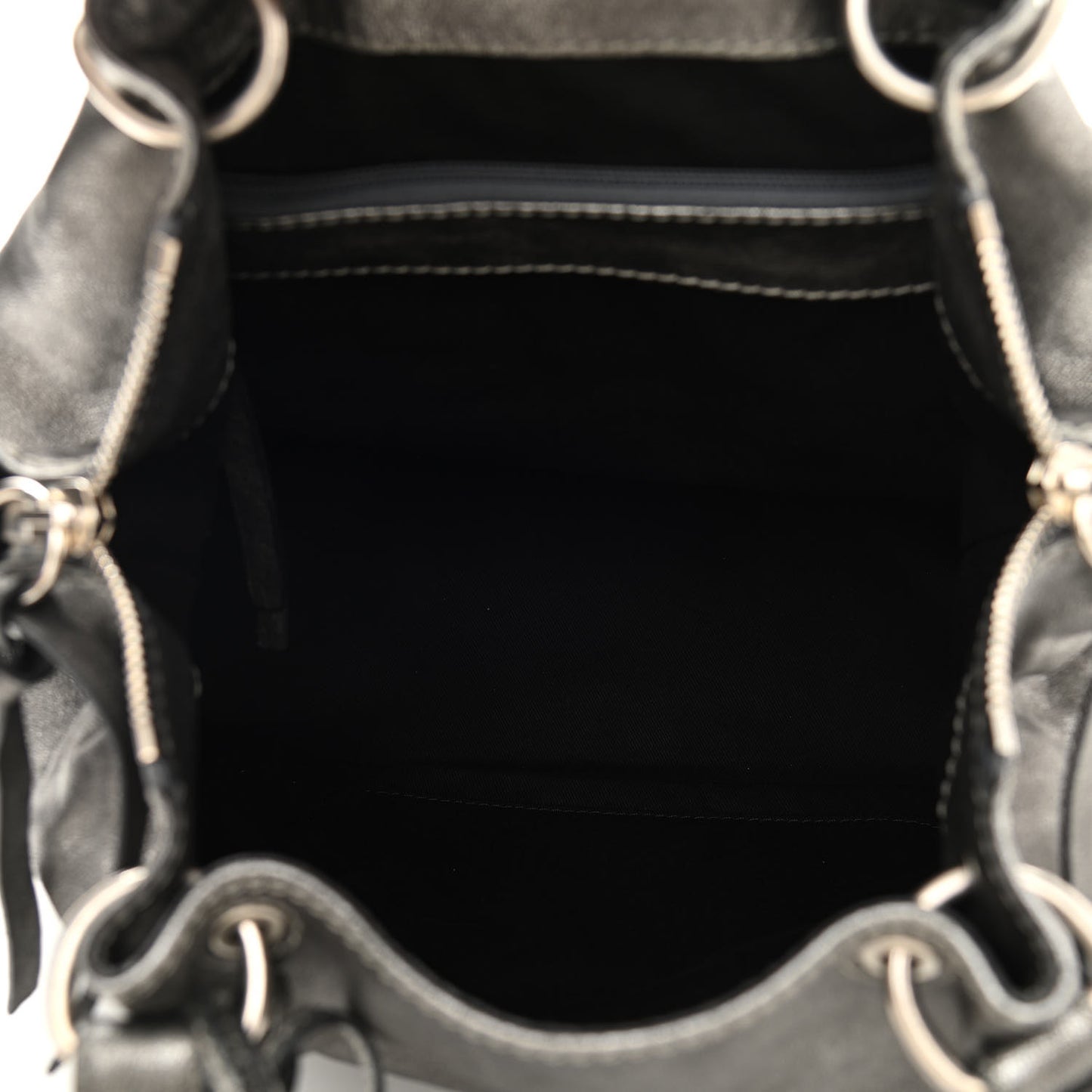 Metallic Calfskin Kerala Bag Canon