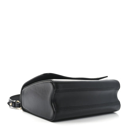 Louis Vuitton Calfskin Monogram Braided Twist Shoulder Bag MM Black 4 of 9