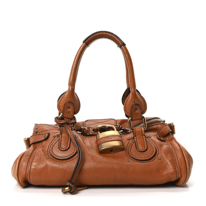 Chloe Calfskin Medium Paddington Satchel Tan 1 of 11