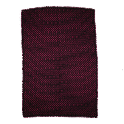 Louis Vuitton Wool Silk So LV Stole Black 1 of 4