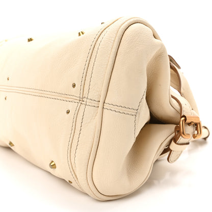Chloe Calfskin Medium Paddington Satchel Ivory 10 of 10
